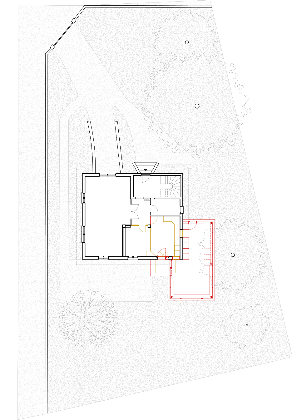 Associati Architectes EPFL SIA Genève. Associati sàrl, Christophe Alhanko, Loris Guillard, Mikaël Sachs. Floor plan